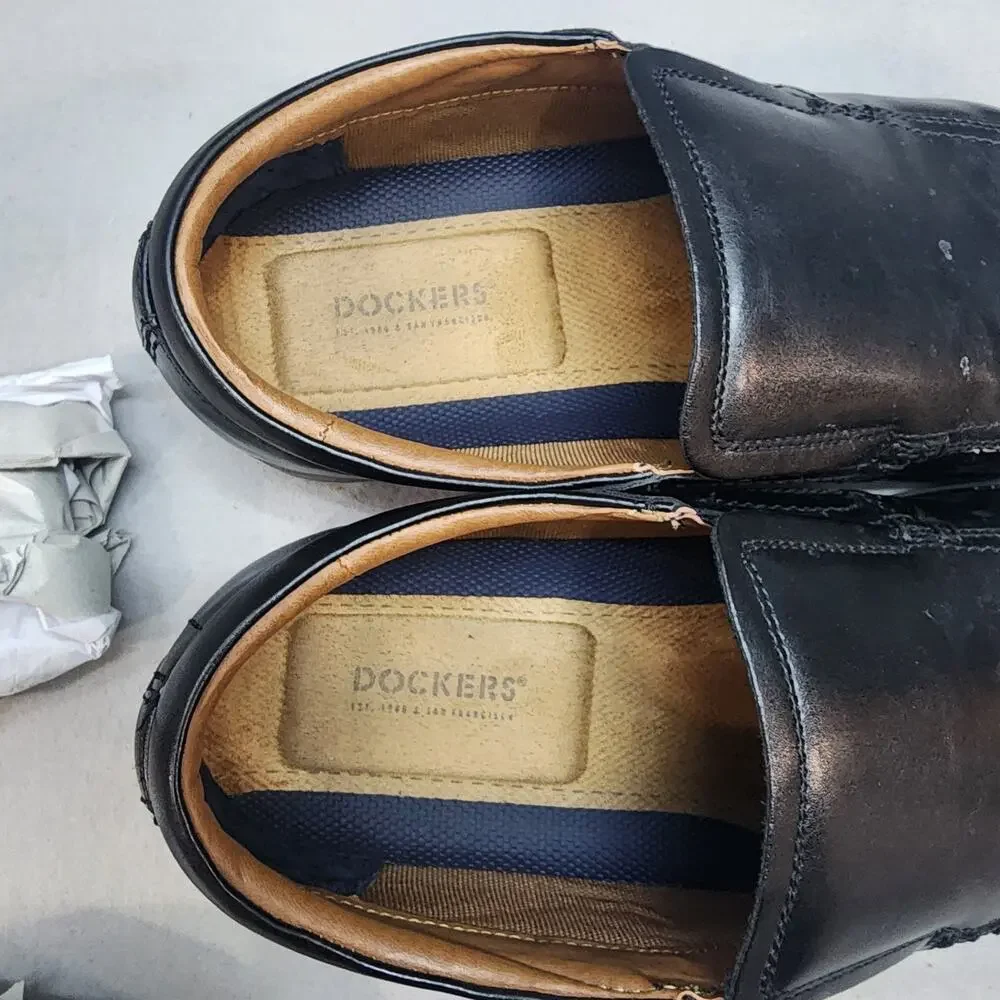 Dockers Mens Greer Business Dress Run Off Toe Slip-on Comfort Loafer Shoe 11.5 W